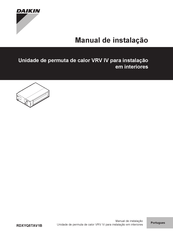 Daikin RDXYQ5TAV1B Manual De Instalación