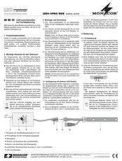 Monacor LEDS-3PRO/RGB Manual De Instrucciones