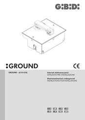 GiBiDi GROUND 624 Instrucciones De Instalación