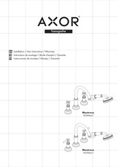 Hansgrohe AXOR Montreux 16544 Serie Instrucciones De Montaje