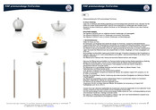 Fiap premiumdesign FireTorches Manual De Instrucciones