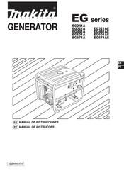 Makita EG601AE Manual De Instrucciones