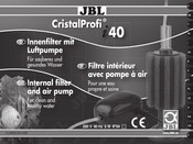 JBL CristalProfi i40 Manual De Instrucciones