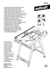 wolfcraft 6165 Manual De Instrucciones