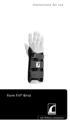 Össur Form Fit Wrist Instrucciones De Uso