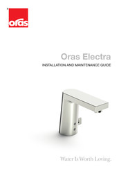 Oras Electra Guía De Instalación Y Mantenimiento