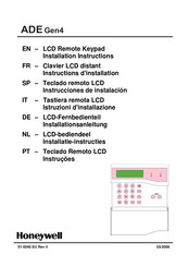 Honeywell INFORMA ADE Gen4 Instrucciones De Instalación