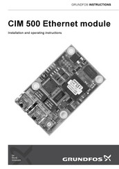 Grundfos CIM 500 Instrucciones De Instalación Y Funcionamiento