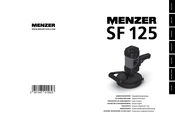 Menzer SF 125 Manual Original