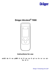 Dräger Alcotest 7000 Instrucciones De Uso