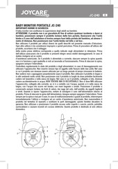 Joycare JC-240 Manual De Instrucciones