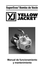 yellow jacket SuperEvac Instrucciones De Funcionamiento