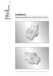 Fahl HUMIDUAL Manual De Instrucciones