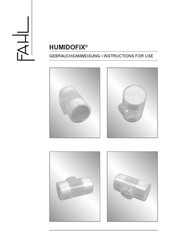 Fahl HUMIDOFIX Manual Del Usuario