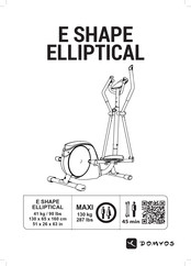 Domyos E SHAPE ELLIPTICAL Instrucciones De Montaje