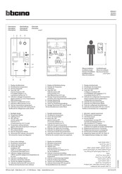 Bticino KW4441 Instrucciones De Montaje