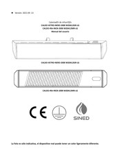 SINED CALDO-IRA-INOX-2000 W20A12MR-LG Manual Del Usuario