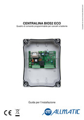 Allmatic CENTRALITA BIOS2 ECO Guía Para La Instalación