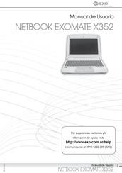 Exo EXOMATE X352 Manual Del Usuario