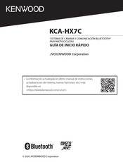 Kenwood KCA-HX7C Manual Del Usuario