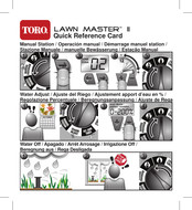 Toro Lawn Master II Guia De Inicio Rapido