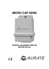 Allmatic MICRO CAP SENS Manual De Instrucciones