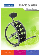 Lanaform Back & Abs Manual De Instrucciones