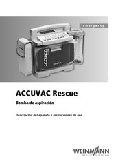 Weinmann ACCUVAC Rescue Manual De Instrucciones