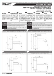GRAFF ME Instrucción De Montaje Y Servicio