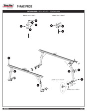 Thule TracRac T-RAC PRO2 Guia De Inicio Rapido