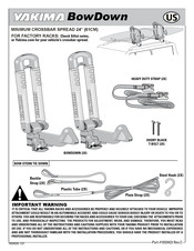 Yakima BowDown Manual Del Usuario