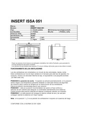 ISSA INSERT ISSA 051 Guia De Inicio Rapido