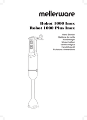 Mellerware Robot 1000 Inox Manual Del Usuario