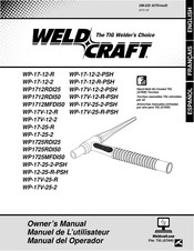 WeldCraft WP-17V-25-2 Manual Del Operador