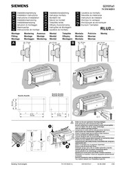 Siemens RLU232 Instrucciones De Instalación