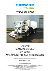 RosRoca EUROVOIRE CITYLAV 2006 Manual Del Usuario