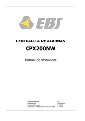 EBS CPX200NW Manual De Instalador