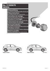 Skoda 21500670 Guia De Instalacion