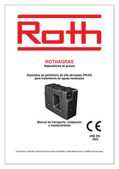 Roth AGRAS Manual Del Usuario