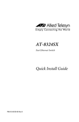 Allied Telesyn AT-8324SX Guia De Inicio Rapido