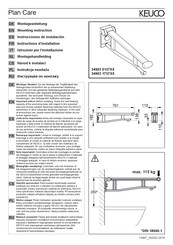 KEUCO Plan Care 34903 1737 Serie Instrucciones De Instalación