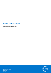 Dell Latitude 5480 Manual Del Propietário