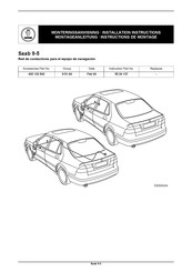 Saab 400 133 542 Instrucciones De Montaje