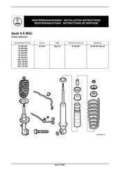 Saab 32 025 662 Instrucciones De Montaje