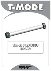 FAAC TM45 P&P PLUS RADIO Manual Del Usuario