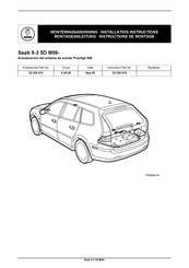 Saab 32 025 674 Instrucciones De Montaje