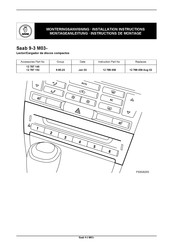 Saab 12 787 146 Instrucciones De Montaje