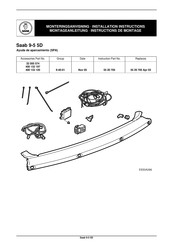 Saab 400 132 197 Instrucciones De Montaje