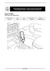 Saab 12 787 155 Instrucciones De Montaje