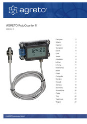 agreto RotoCounter II Manual De Instrucciones